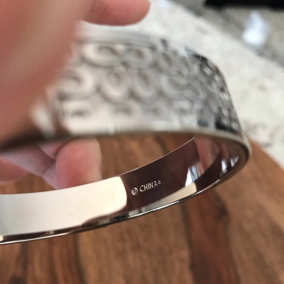 Silver Coach Bangle - Picture 3 of 8